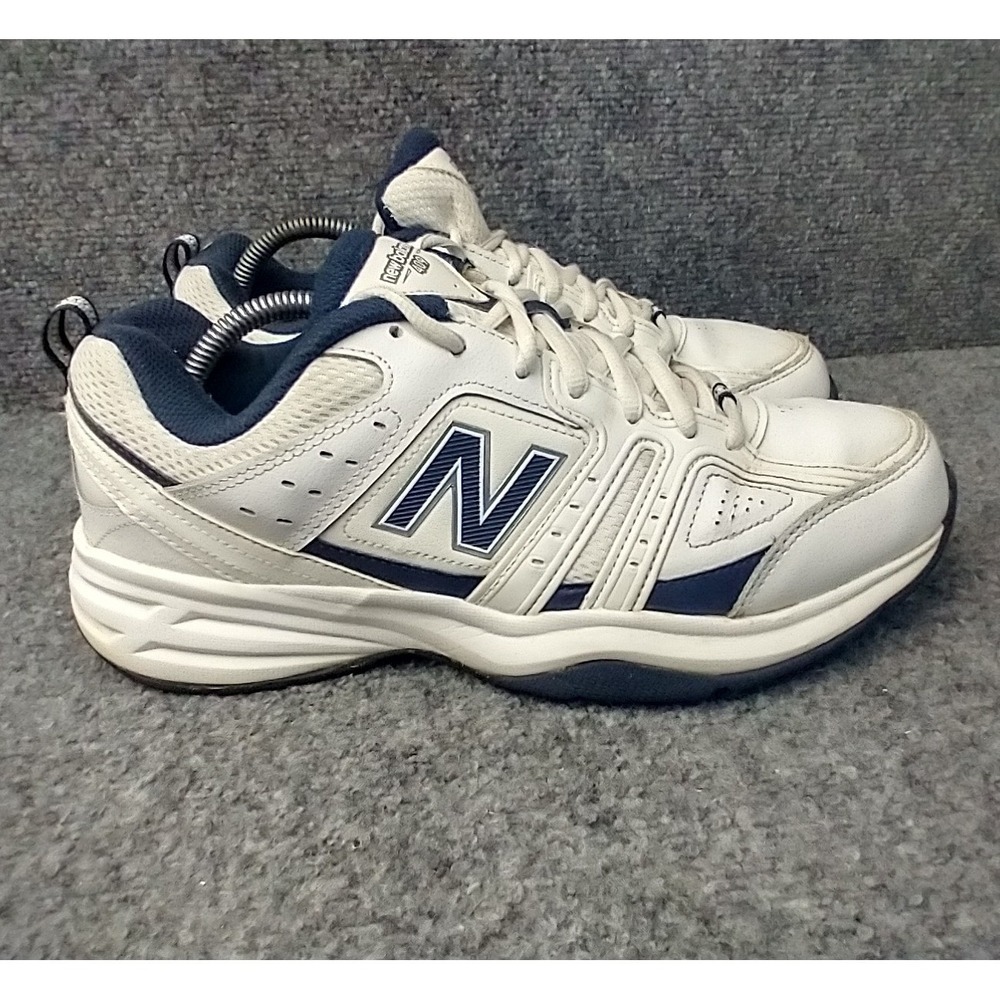 New Balance 409 Cross Training Shoes Men Size 9 White Navy MX409WN2